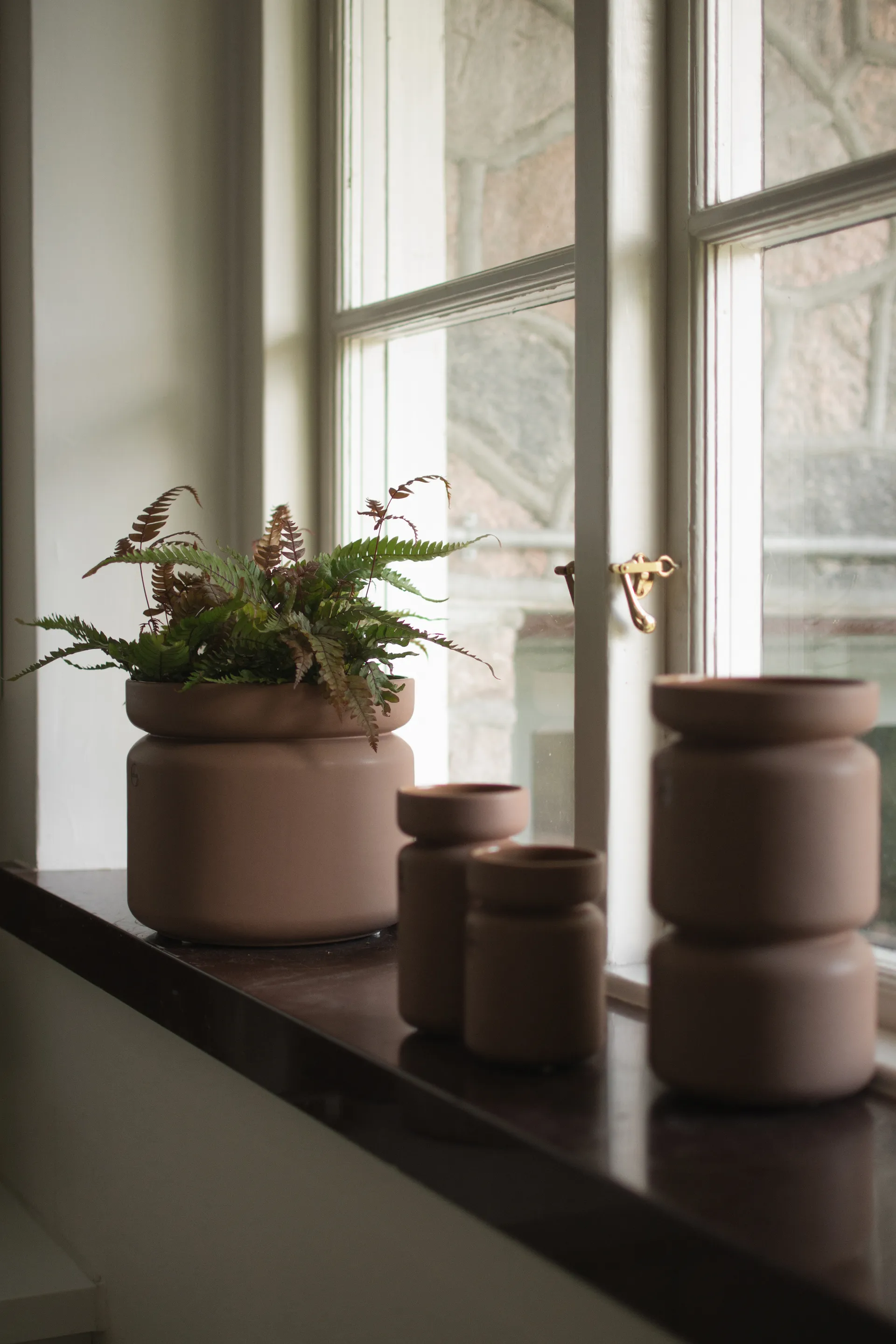 Neck pot, Nougat, Ø22.5x20 cm DBKD