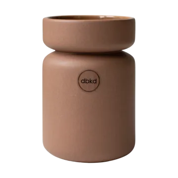 Neck pot - Nougat, Ø8x12 cm - DBKD