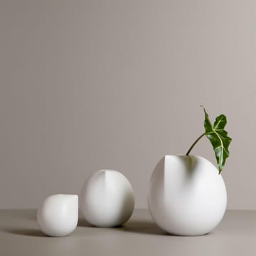 Nib vase white - medium - DBKD