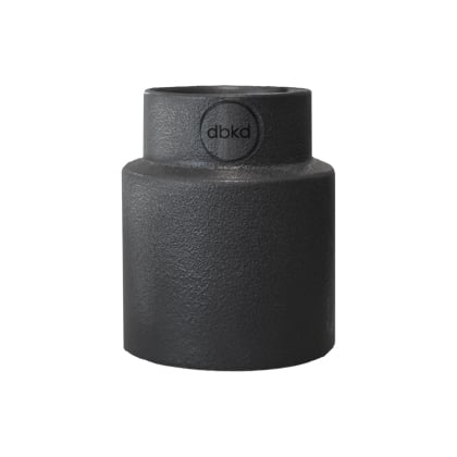 DBKD Oblong lantern small Iron | Scandinavian Design | Tea light holders, lanterns & candle dishes | Black