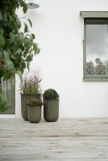 Out stripe flower pot 3-pack - Green - DBKD