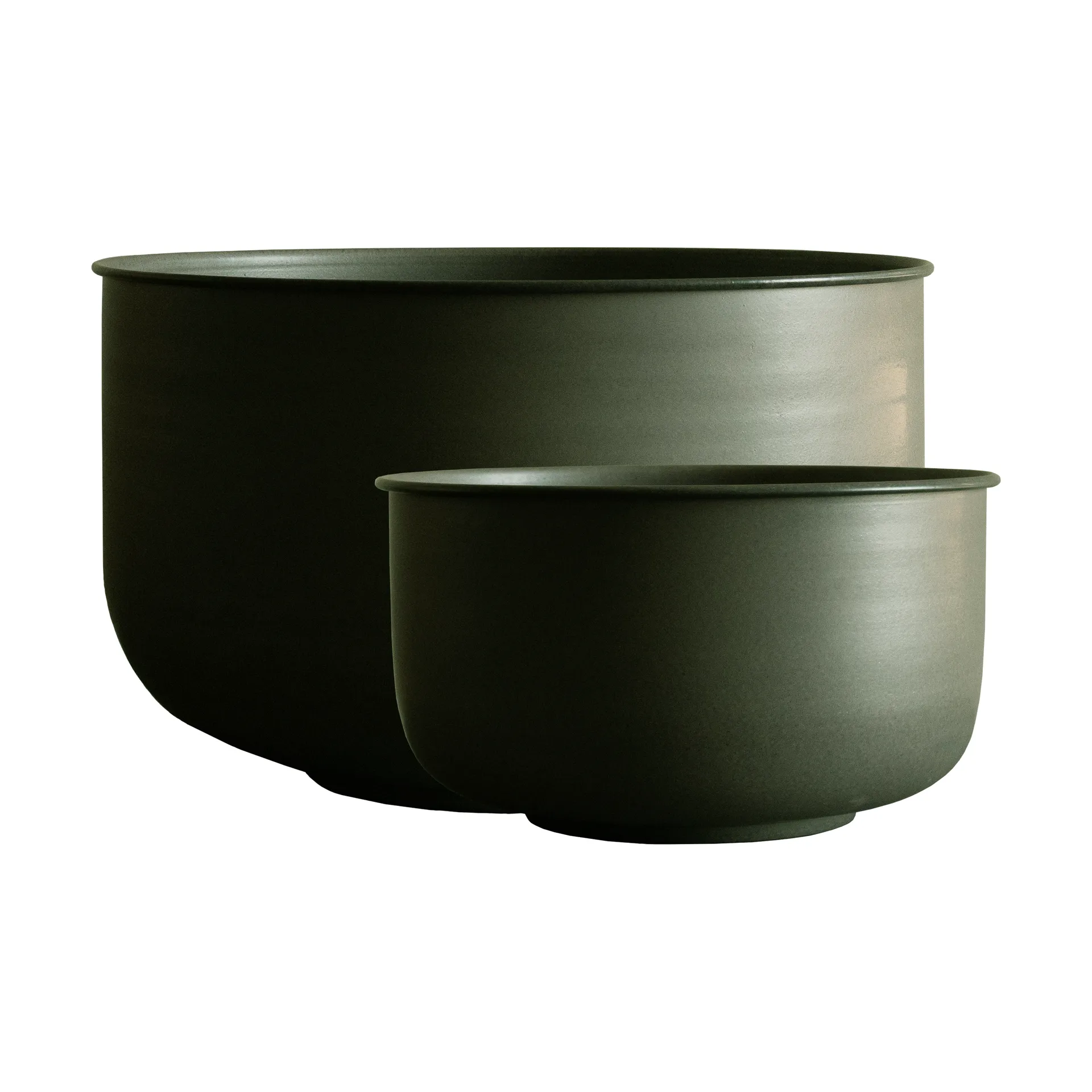 Out wide pot 2 pieces, Green DBKD