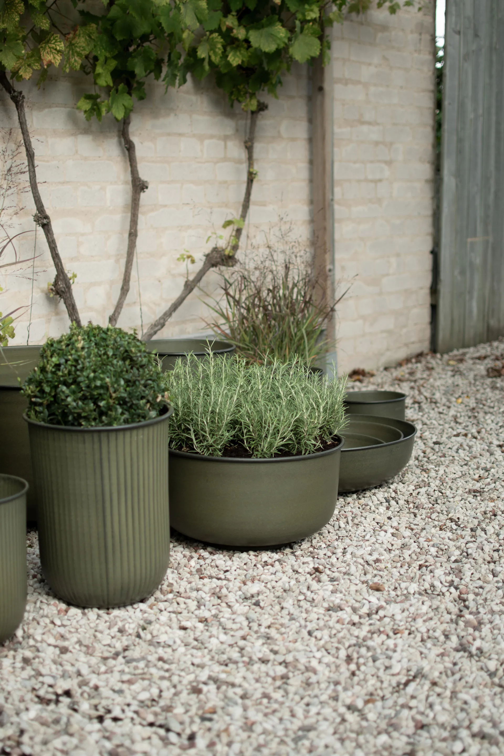 Out wide pot 2 pieces, Green DBKD