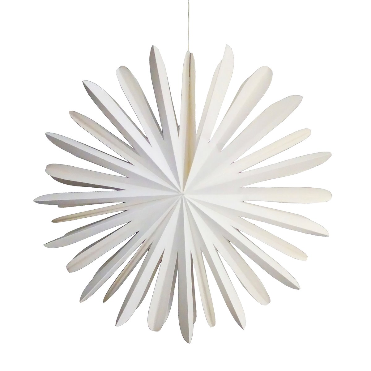 DBKD Paper flake decoration Large | Scandinavian Design | Christmas decorations | White
