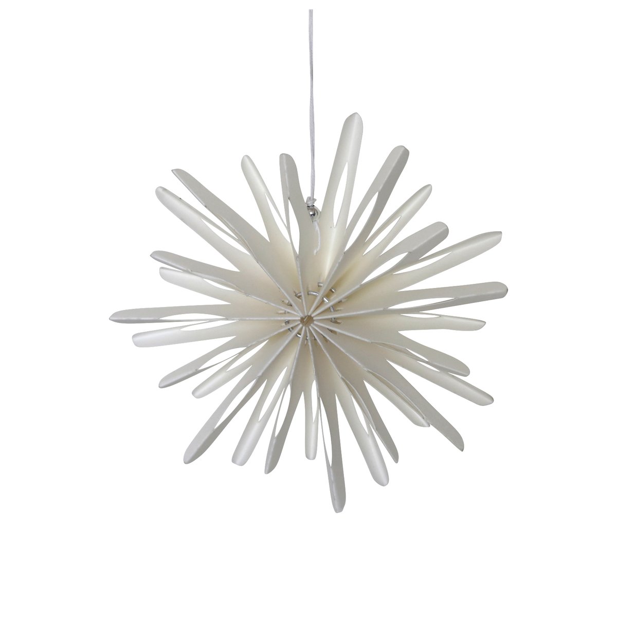DBKD Paper flake decoration Medium | Scandinavian Design | Christmas decorations | White