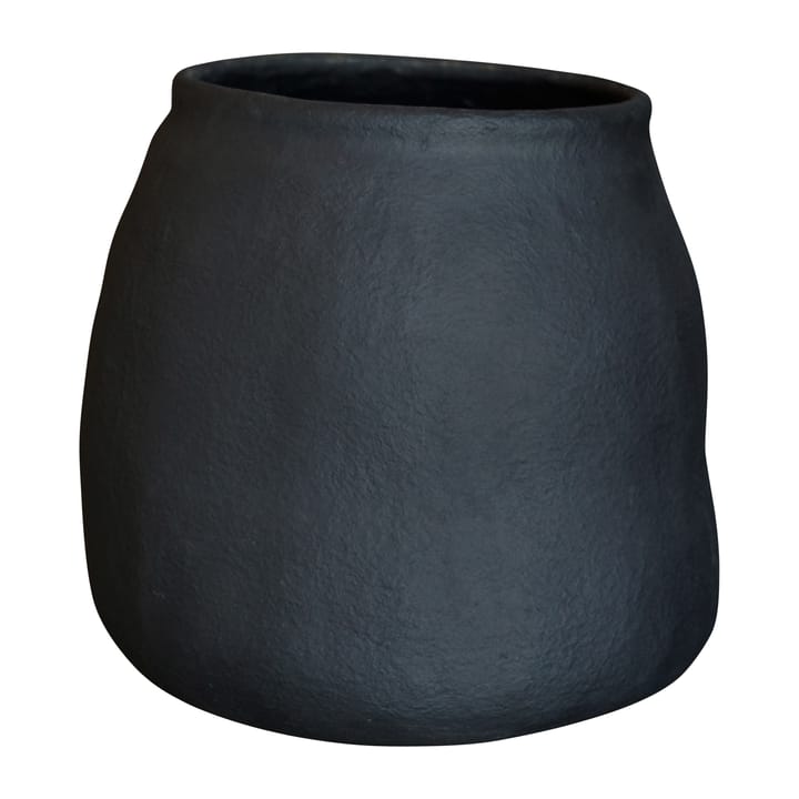 Paper flower pot black - XL 45 cm - DBKD