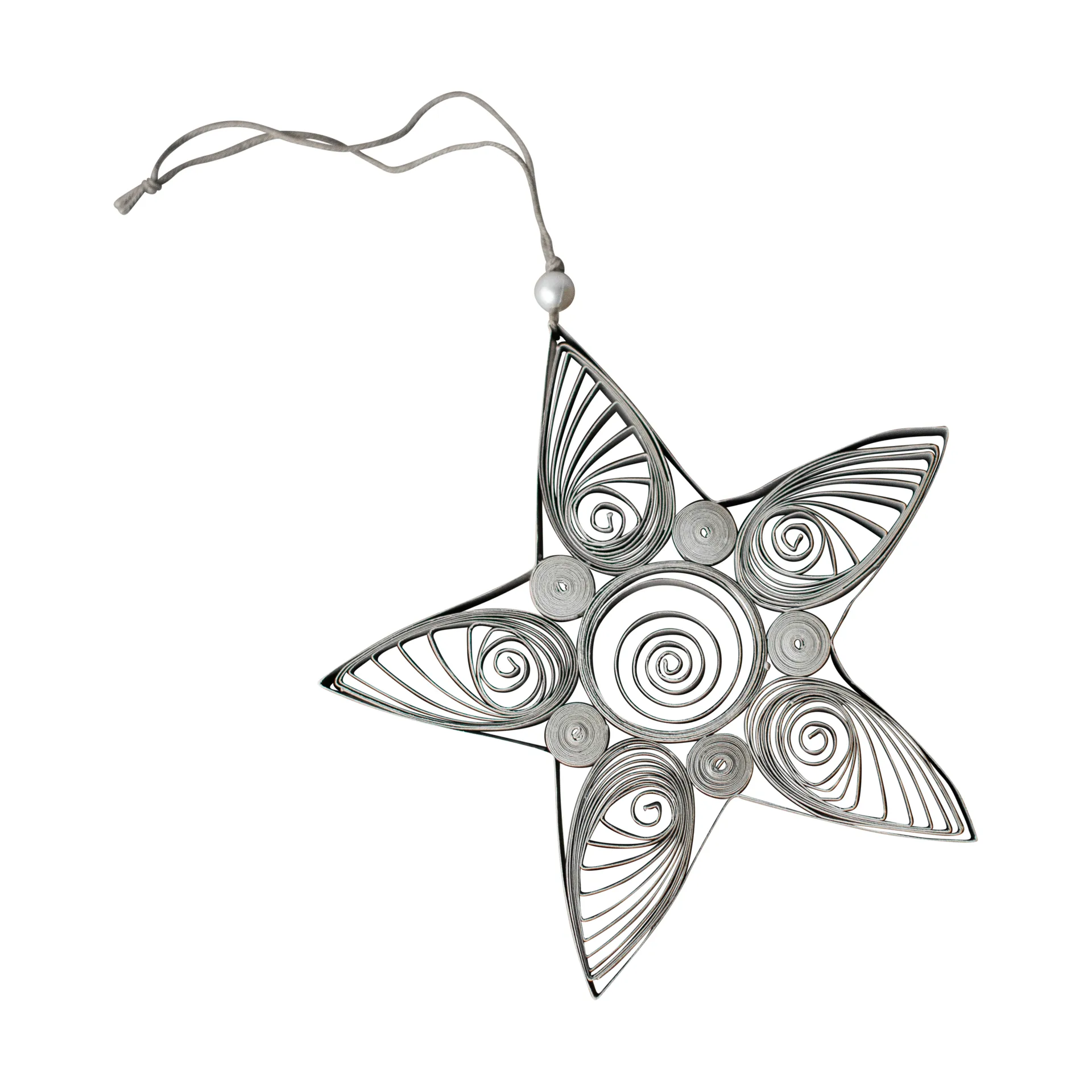 Paper star Christmas decoration 10.5 cm, Mole DBKD