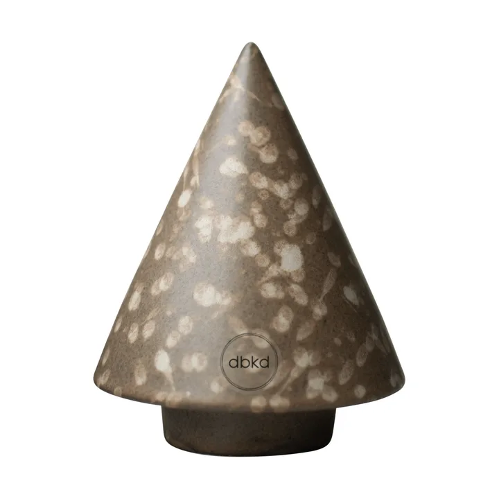 Peak wooden decorative detail - Brown dot, Ø9 cm - DBKD