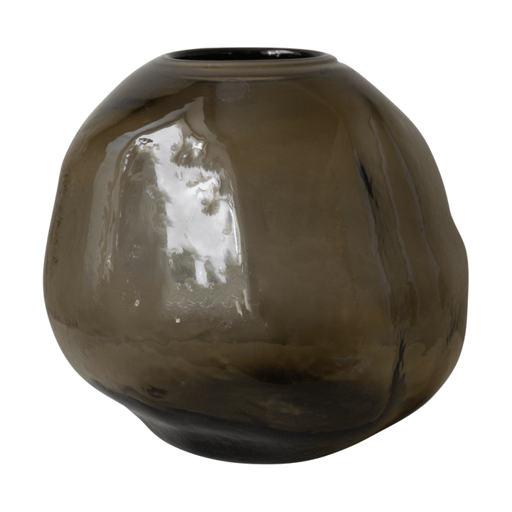 Pebble vase brown - Large Ø28 cm - DBKD