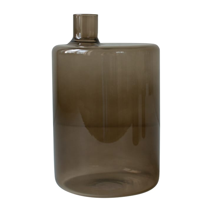 Pipe glass vase brown - XL - DBKD