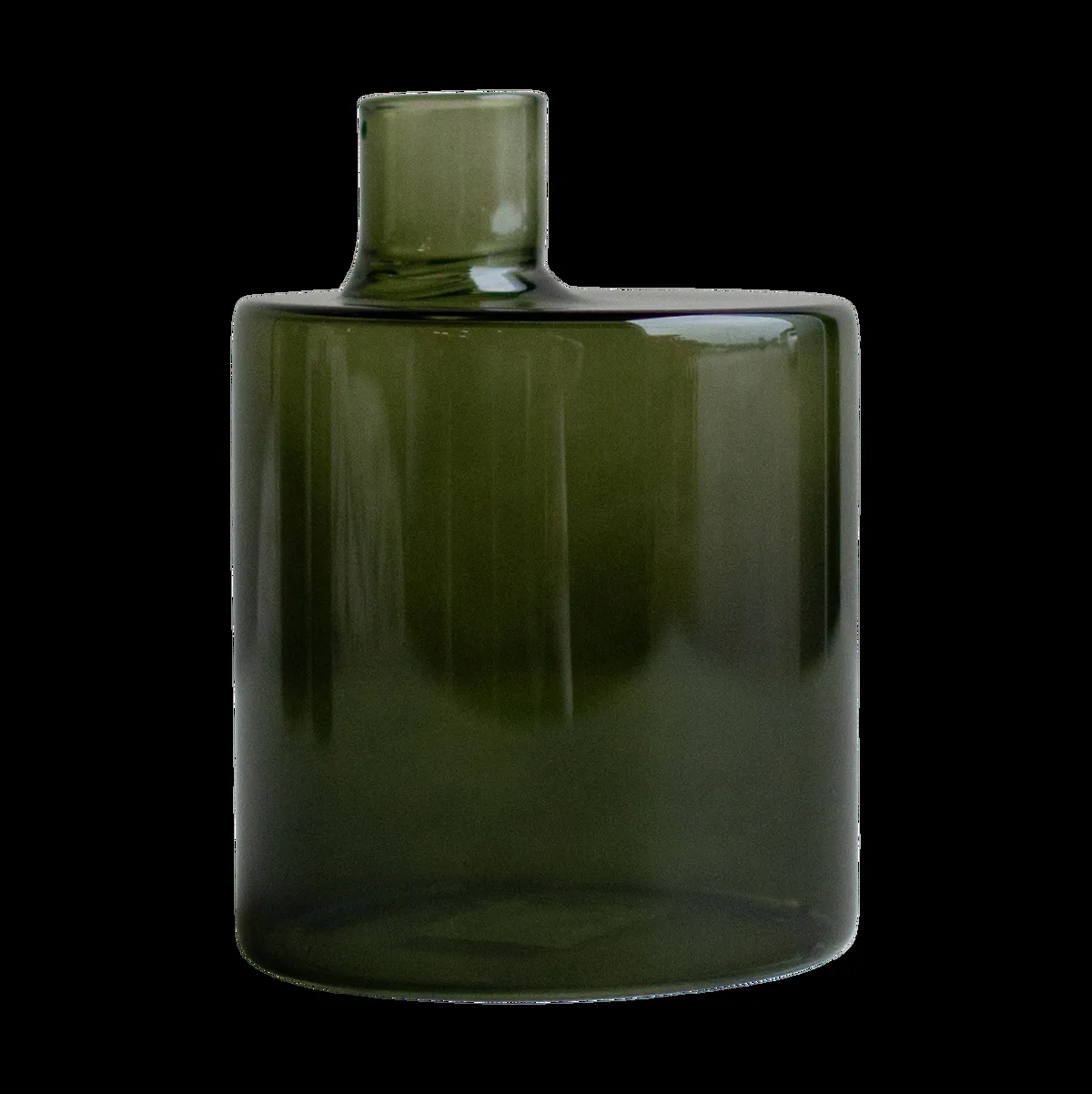 DBKD Pipe vase 14 cm Green