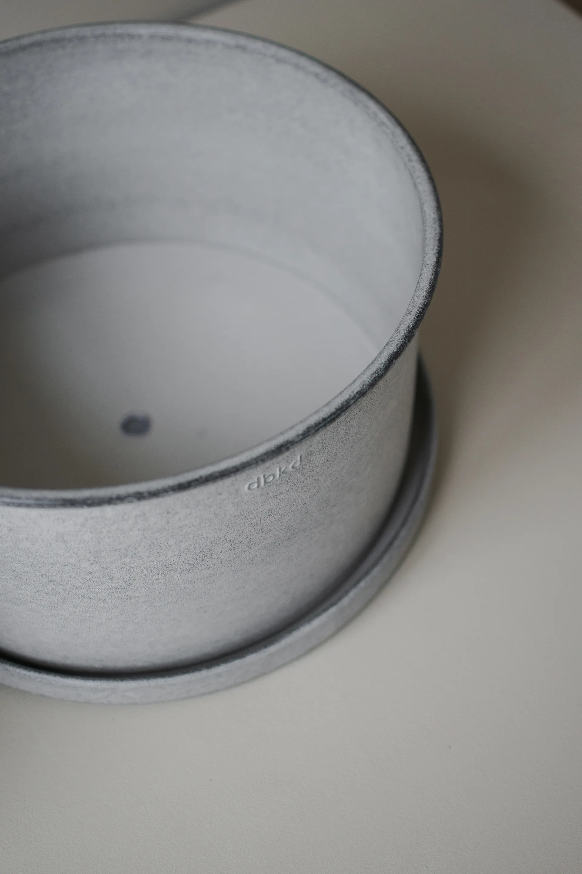 Plant bowl flower pot 2-pack, Light grey DBKD