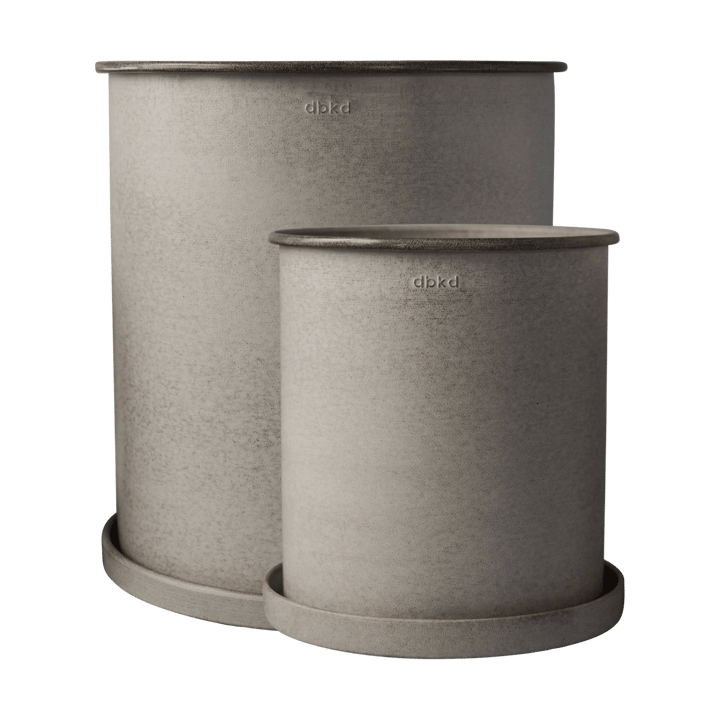 Plant pot flower pot large 2-pack - Beige - DBKD