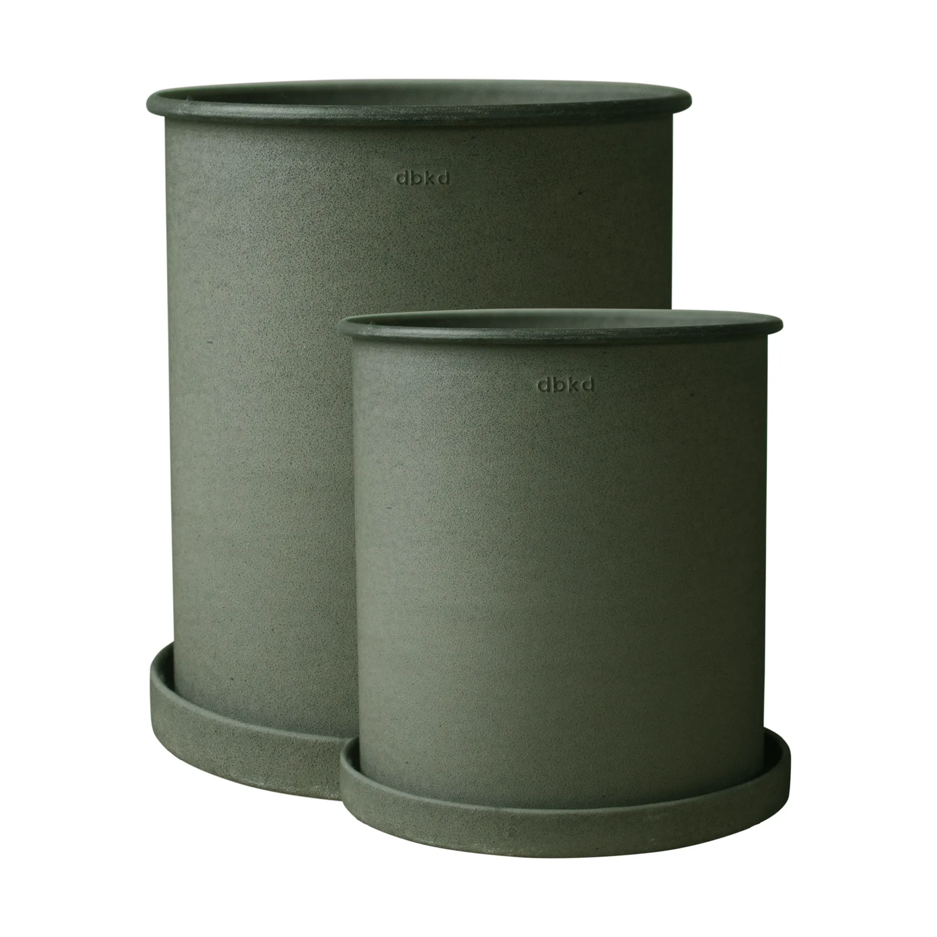Plant pot flower pot large 2-pack, Green DBKD