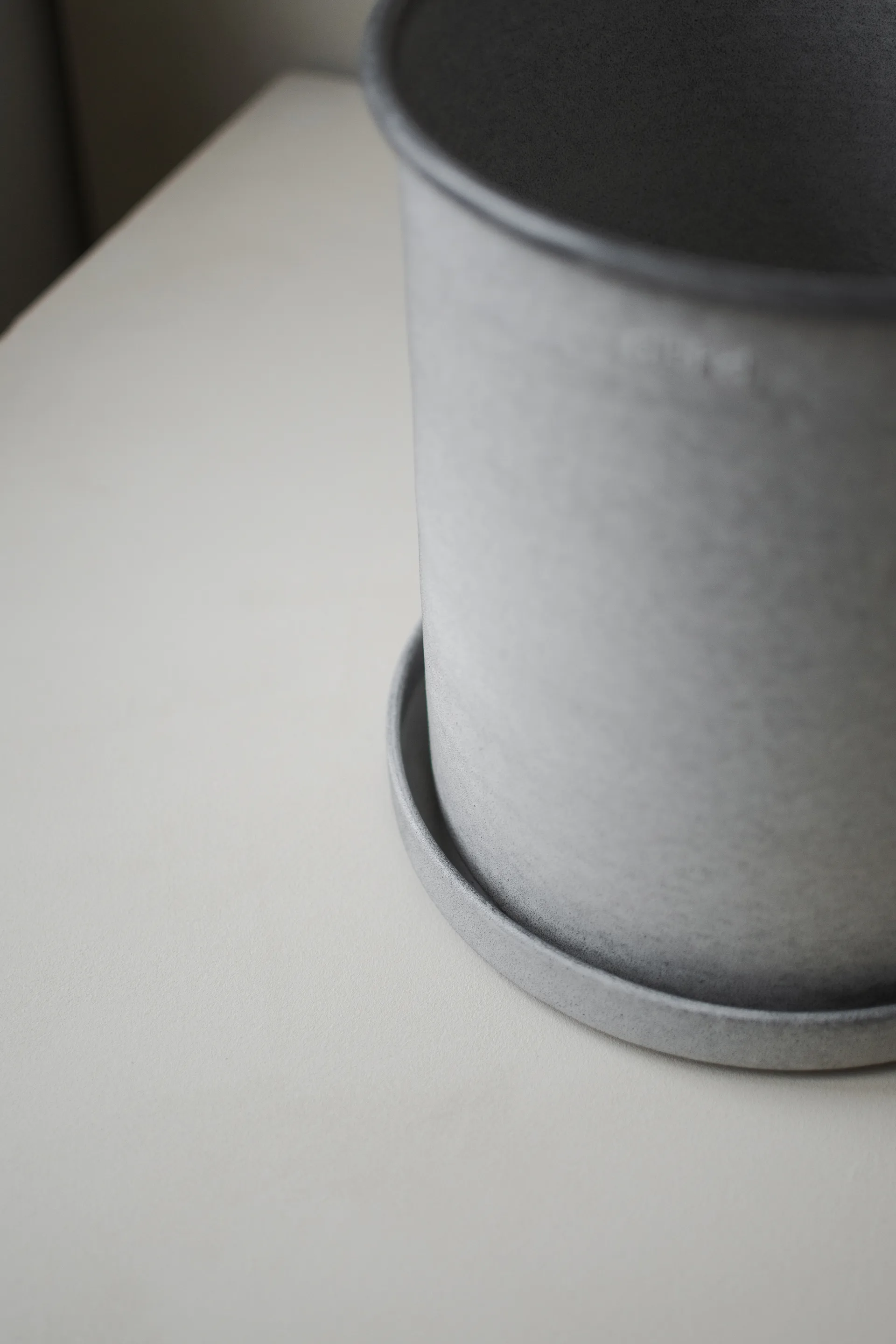 Plant pot flower pot large 2-pack, Light grey DBKD