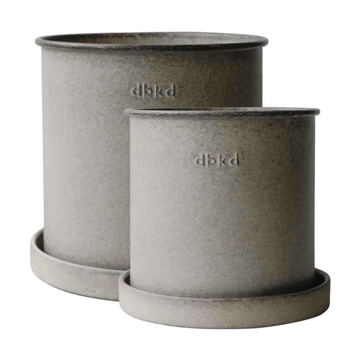 Plant pot small 2-pack - Beige - DBKD