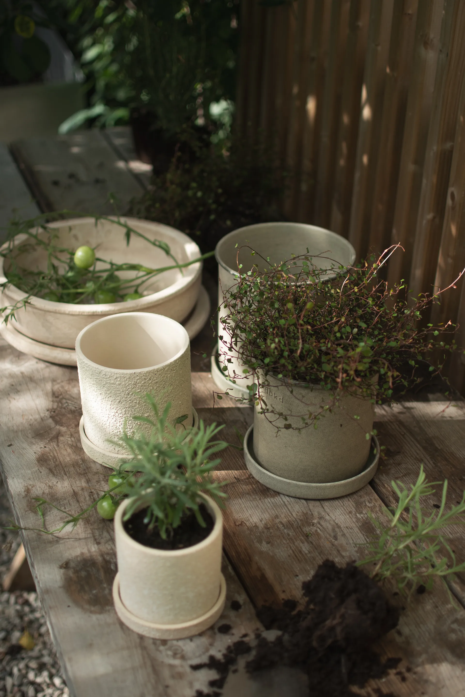 Plant pot small 2-pack, Beige DBKD