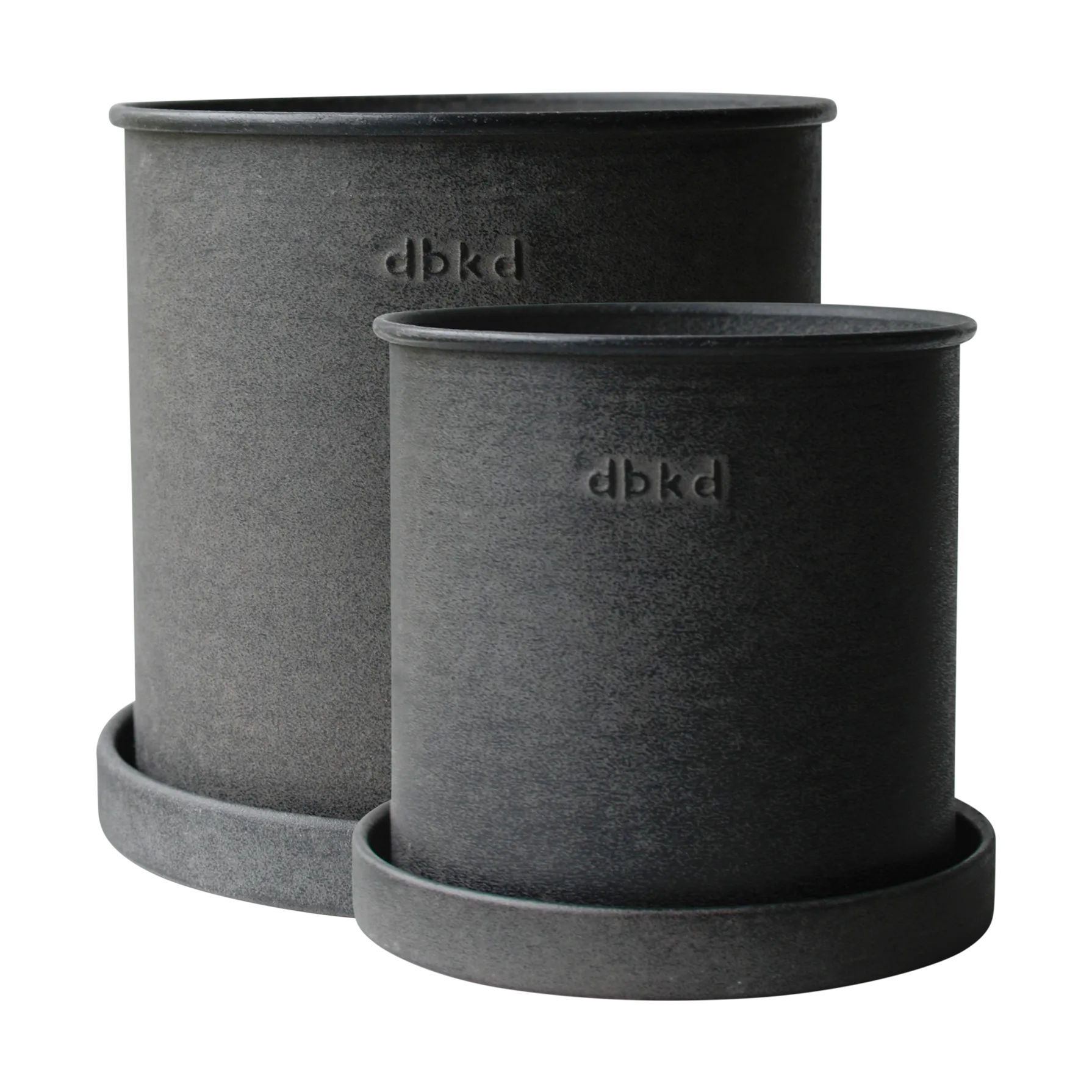 Plant pot small 2-pack, Black DBKD