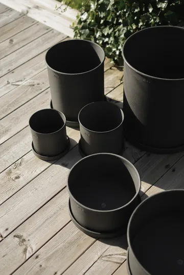 Plant pot small 2-pack - Black - DBKD