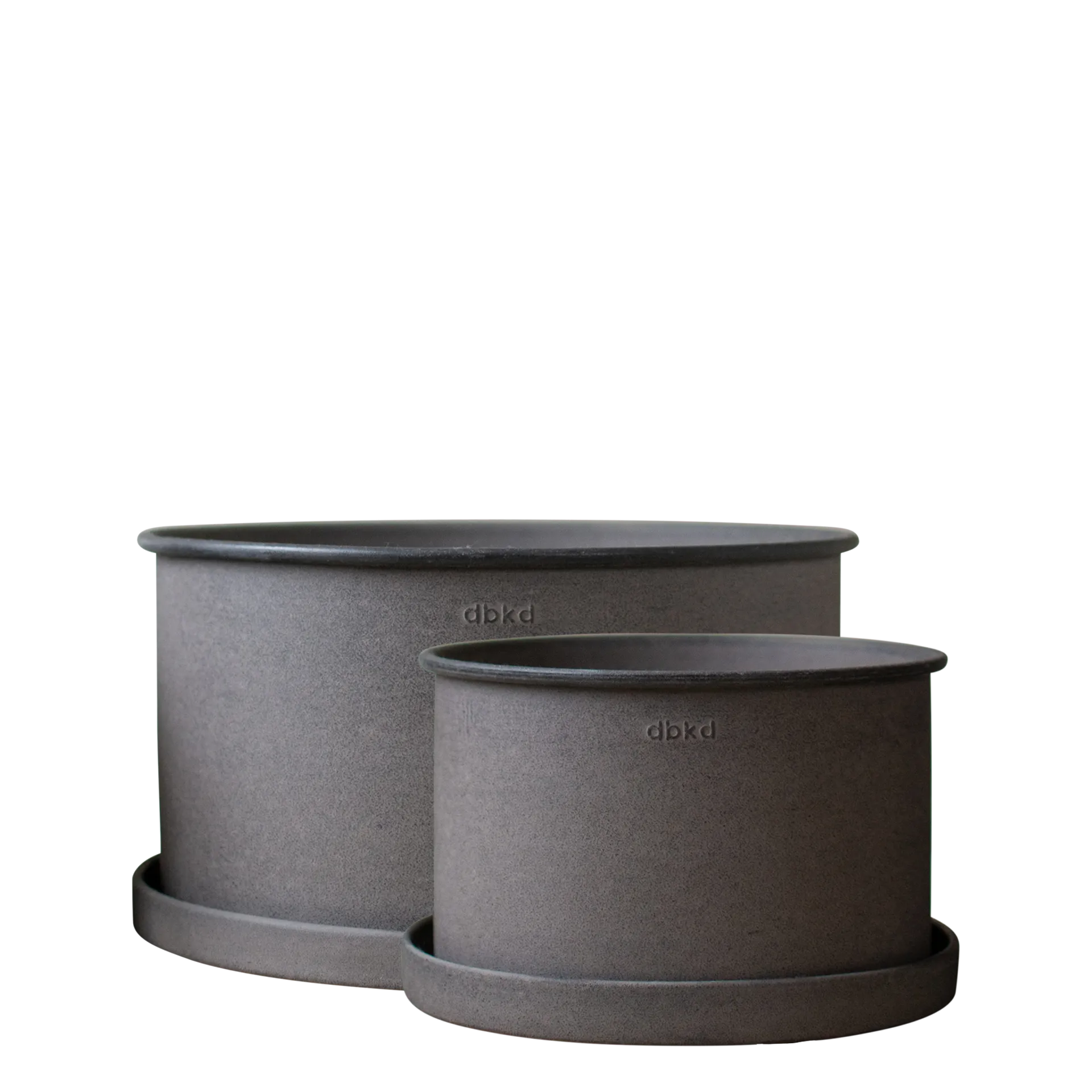 Plant pot with Saucer 2-pack, Brown DBKD