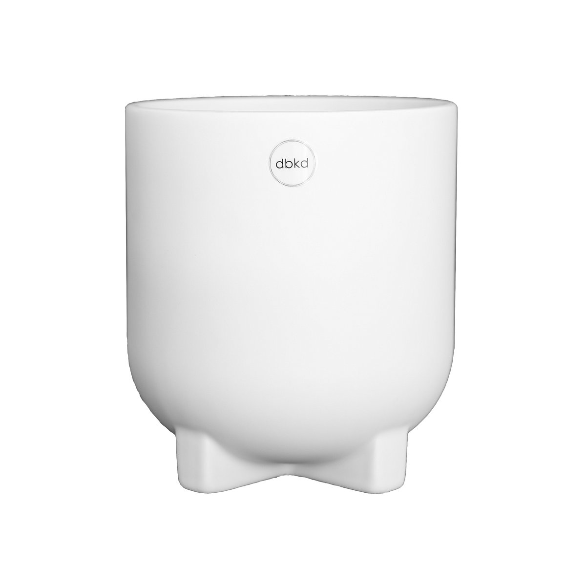 DBKD Plus flower pot Ø14 cm white | Scandinavian Design | Flower pots | White