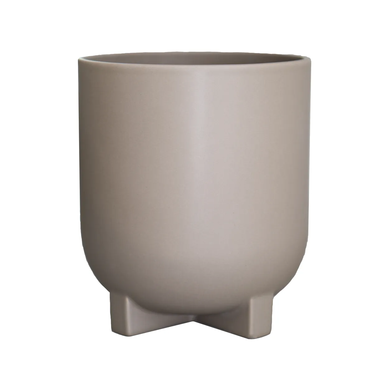 DBKD Plus flower pot Ø16 cm dust | Scandinavian Design | Flower pots | Beige