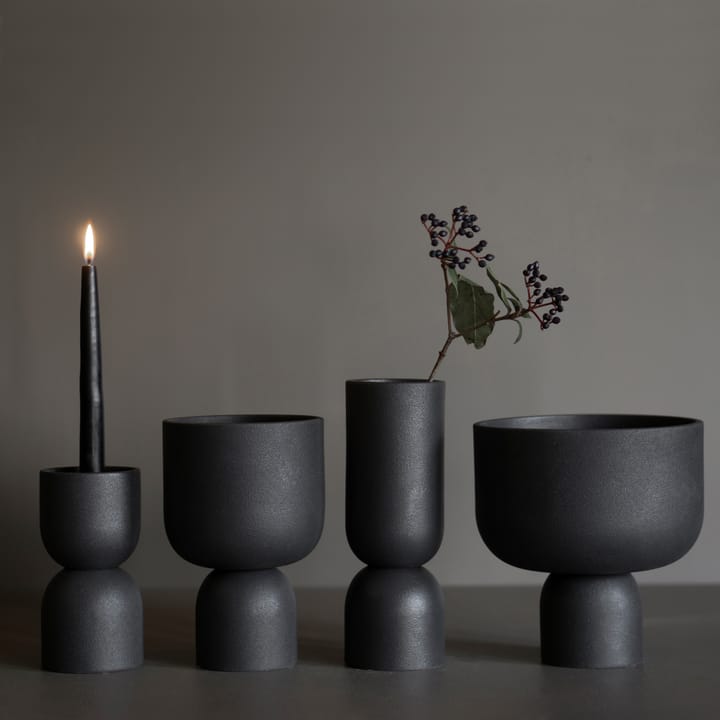 Post candle sticks 16 cm - cast iron - DBKD