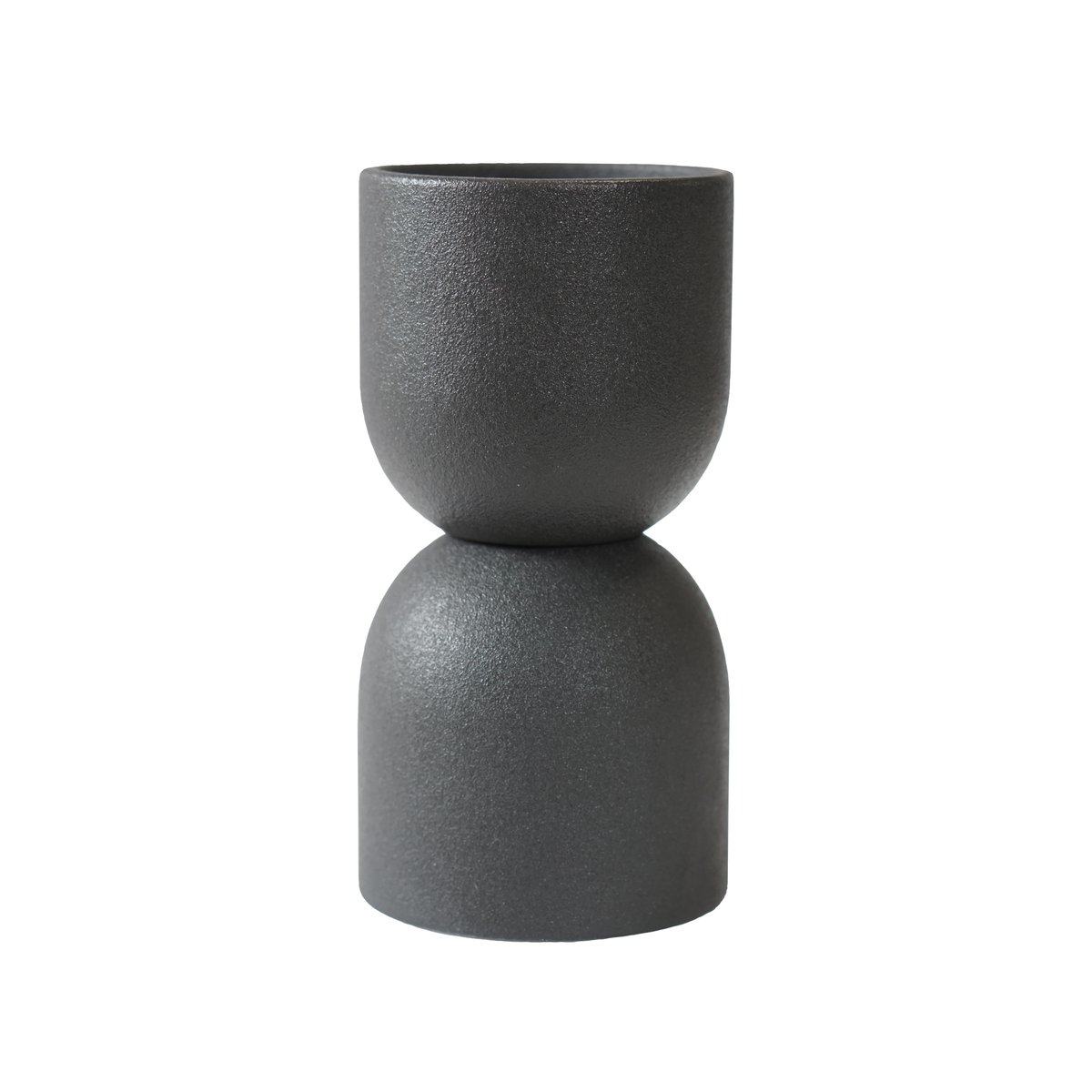 DBKD Post candle sticks 16 cm cast iron | Scandinavian Design | Candle holders | Black