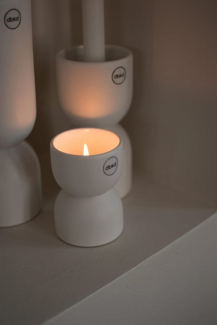 Post candle sticks 16 cm - White - DBKD