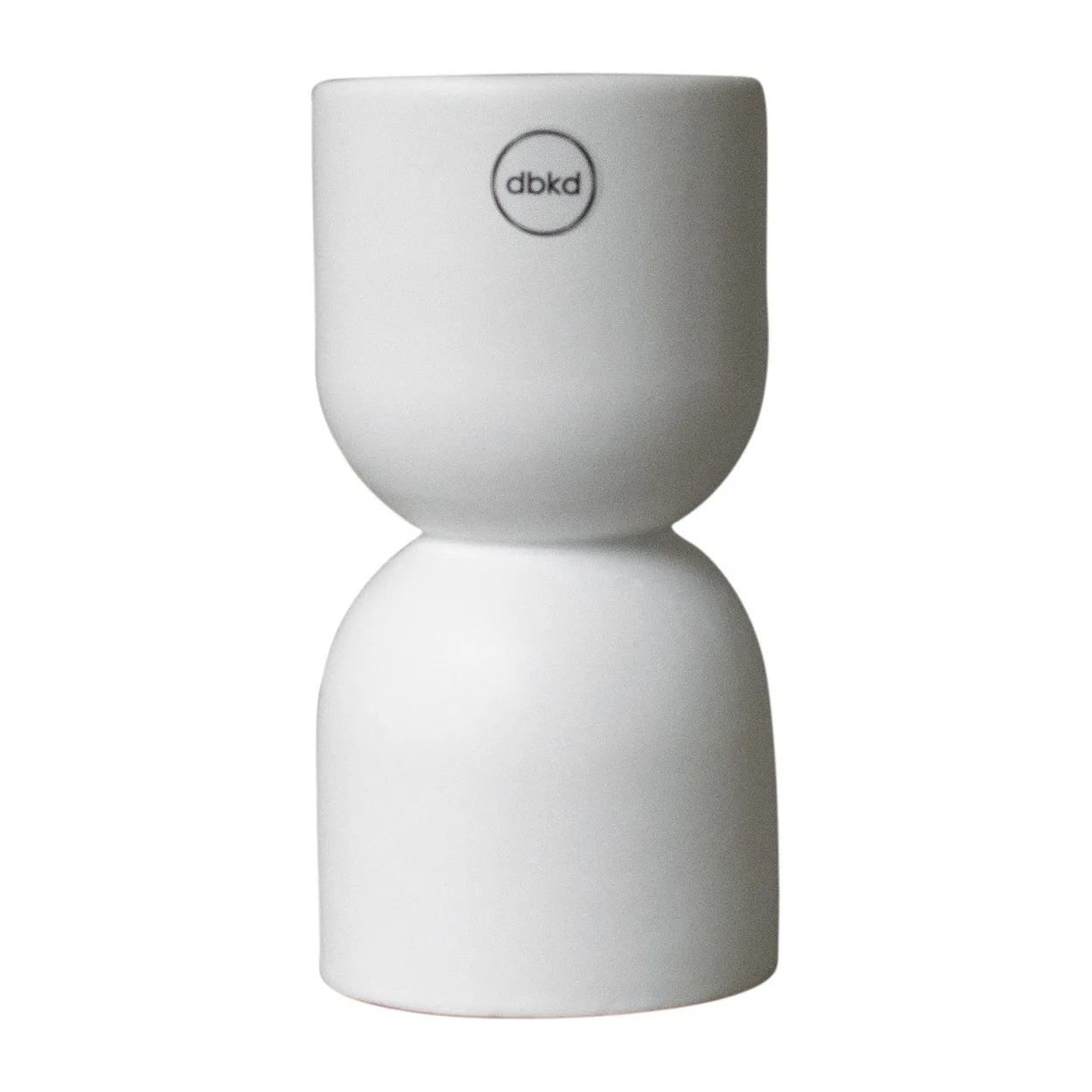 DBKD Post candle sticks 16 cm White | Scandinavian Design | Candle holders | White