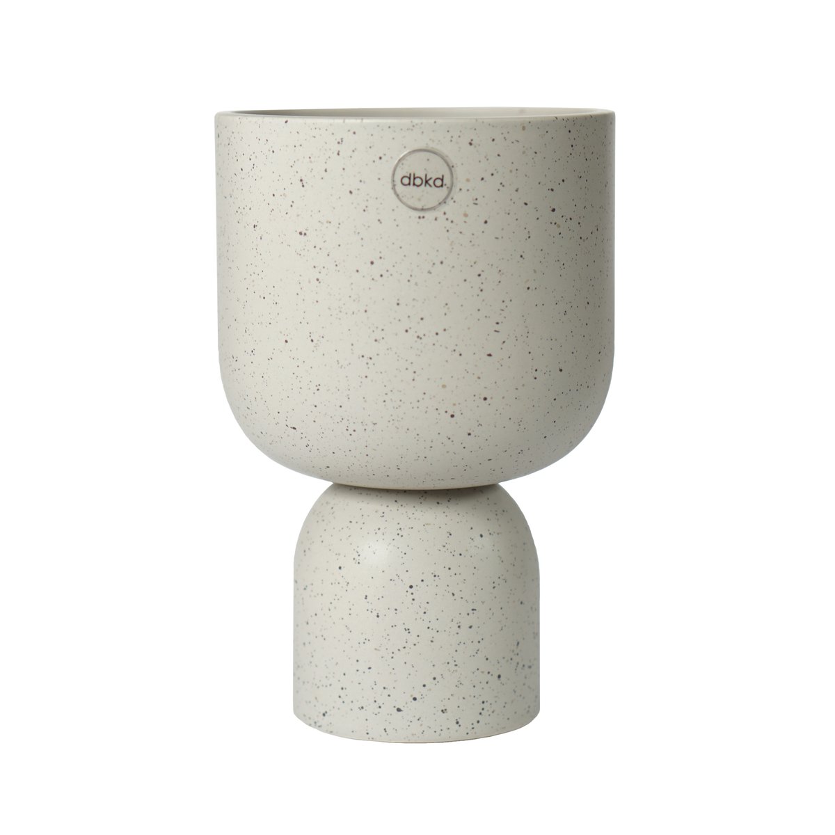 DBKD Post flower pot Ø13 cm mole dot | Scandinavian Design | Flower pots | Beige