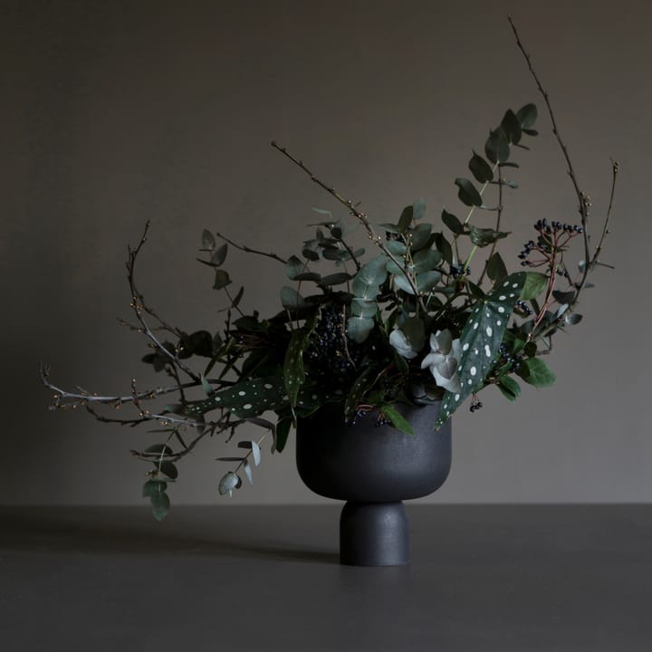 Post flower pot Ø18 cm - cast iron - DBKD