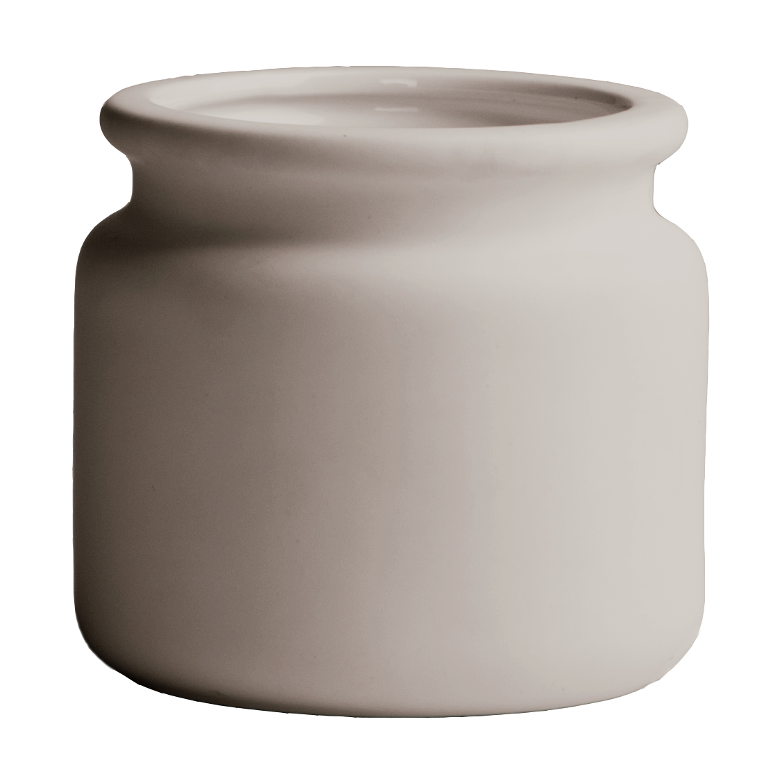 DBKD Pure flower pot mole (grey) Mini, o 10 cm | Scandinavian Design | Flower pots | Beige
