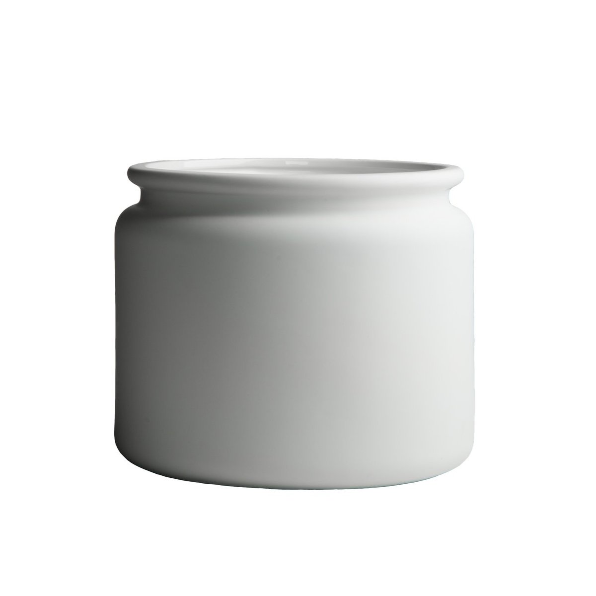 DBKD Pure pot white small, Ø 16 cm | Scandinavian Design | Flower pots | White