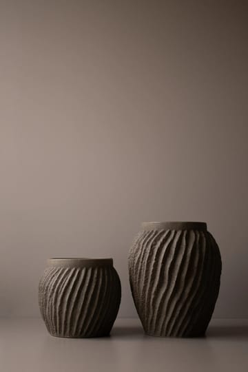 Raw vase 19 cm - Sandy dust - DBKD