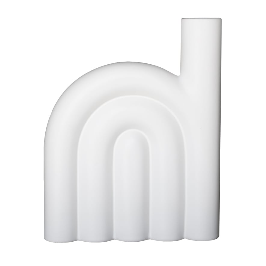 DBKD Rope vase medium White | Scandinavian Design | Vases | White