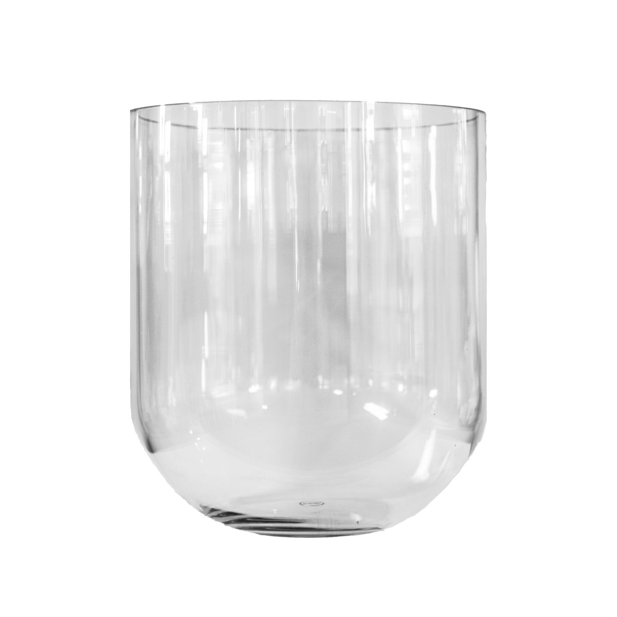 DBKD Simple glass vase small Clear | Scandinavian Design | Vases | Transparent
