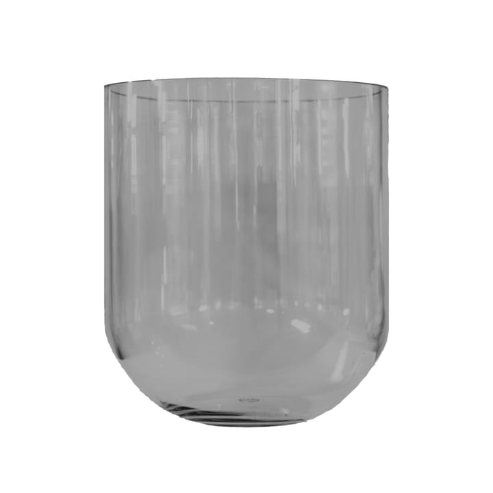 Simple glass vase small - Smoke - DBKD