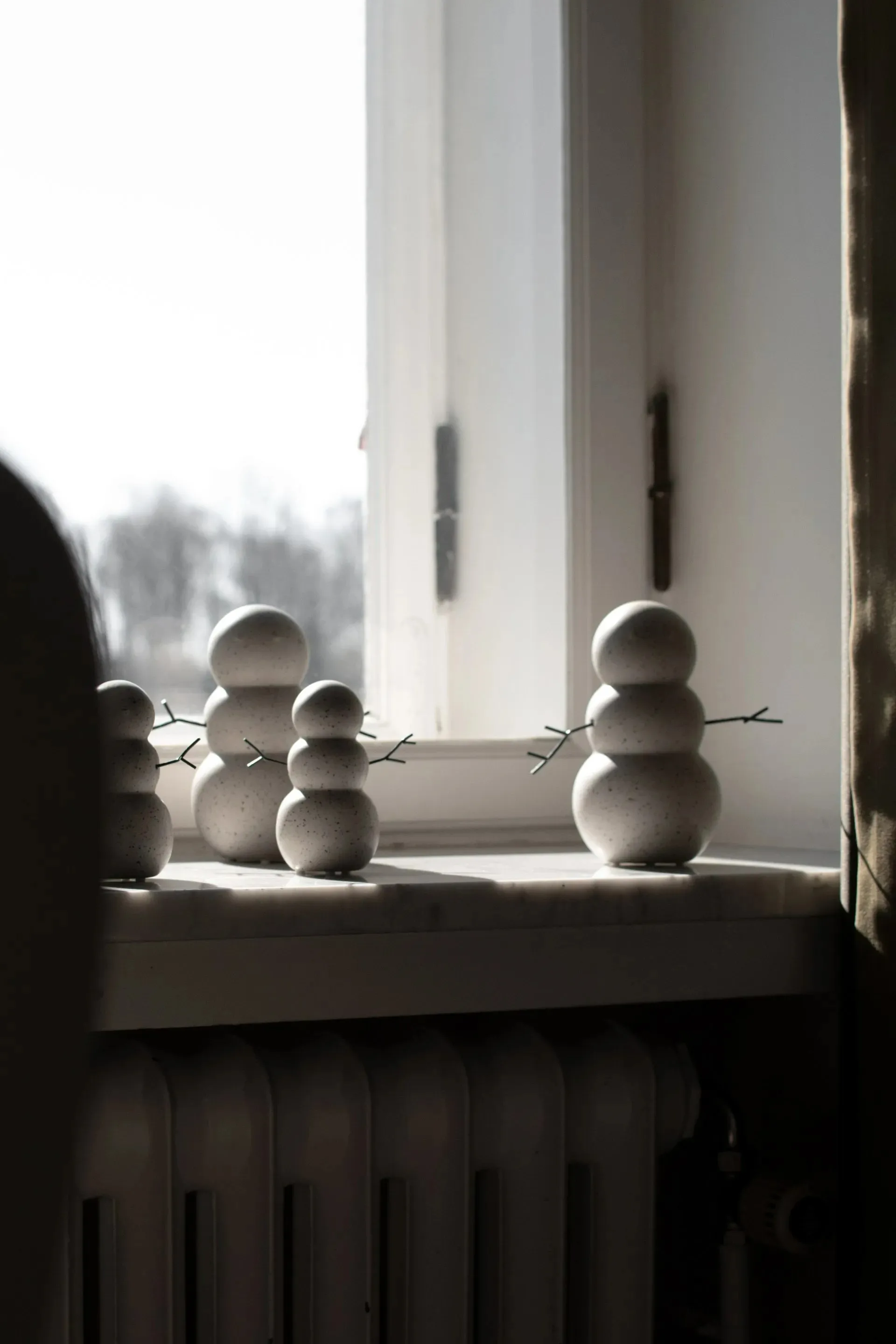 Snowman Christmas decoration 16.5 cm, Mole dot DBKD