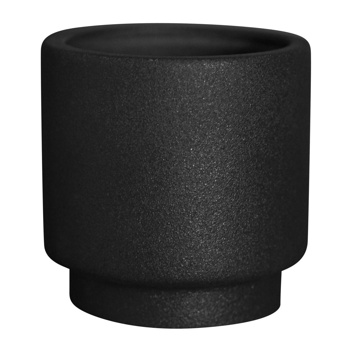 DBKD Solid flower pot cast iron Small Ø10 cm | Scandinavian Design | Flower pots | Grey