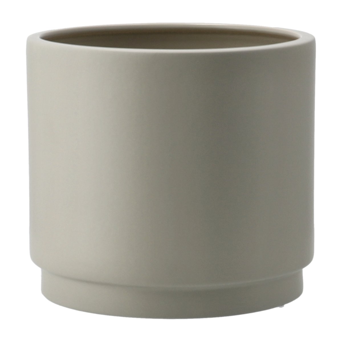 DBKD Solid flower pot mole large o24 cm | Scandinavian Design | Flower pots | Beige