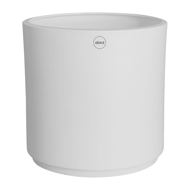 Solid flower pot white - XL Ø40 cm - DBKD