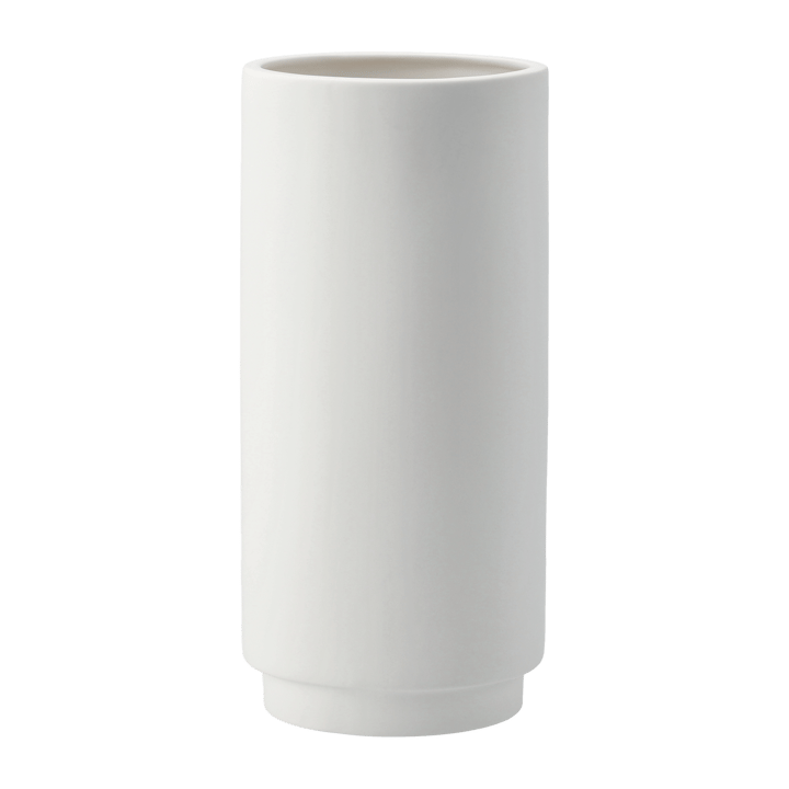 Solid high flower pot white - 30 cm - DBKD