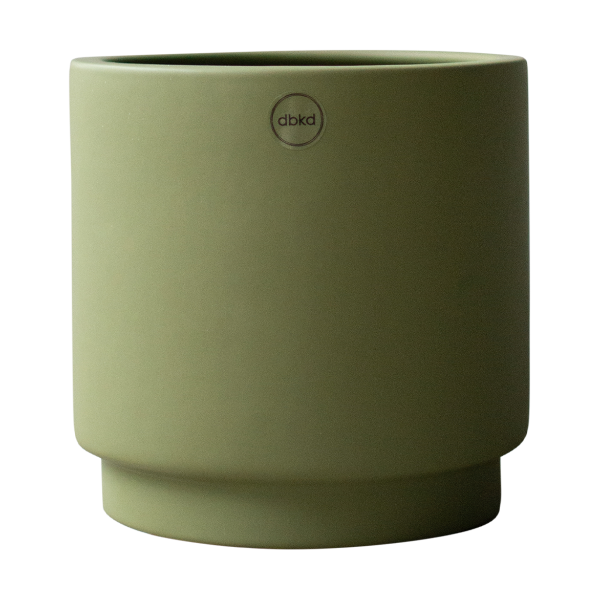 DBKD Solid pot green Medium, o16 cm | Scandinavian Design | Flower pots | Green
