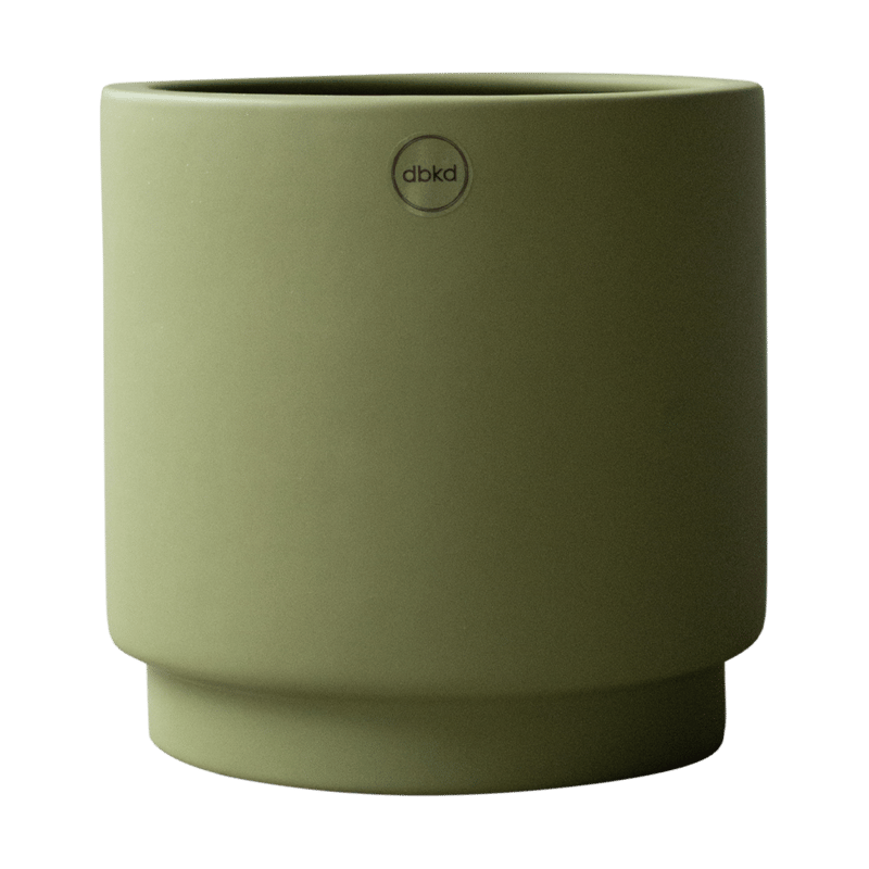DBKD Solid pot green Medium, Ø16 cm