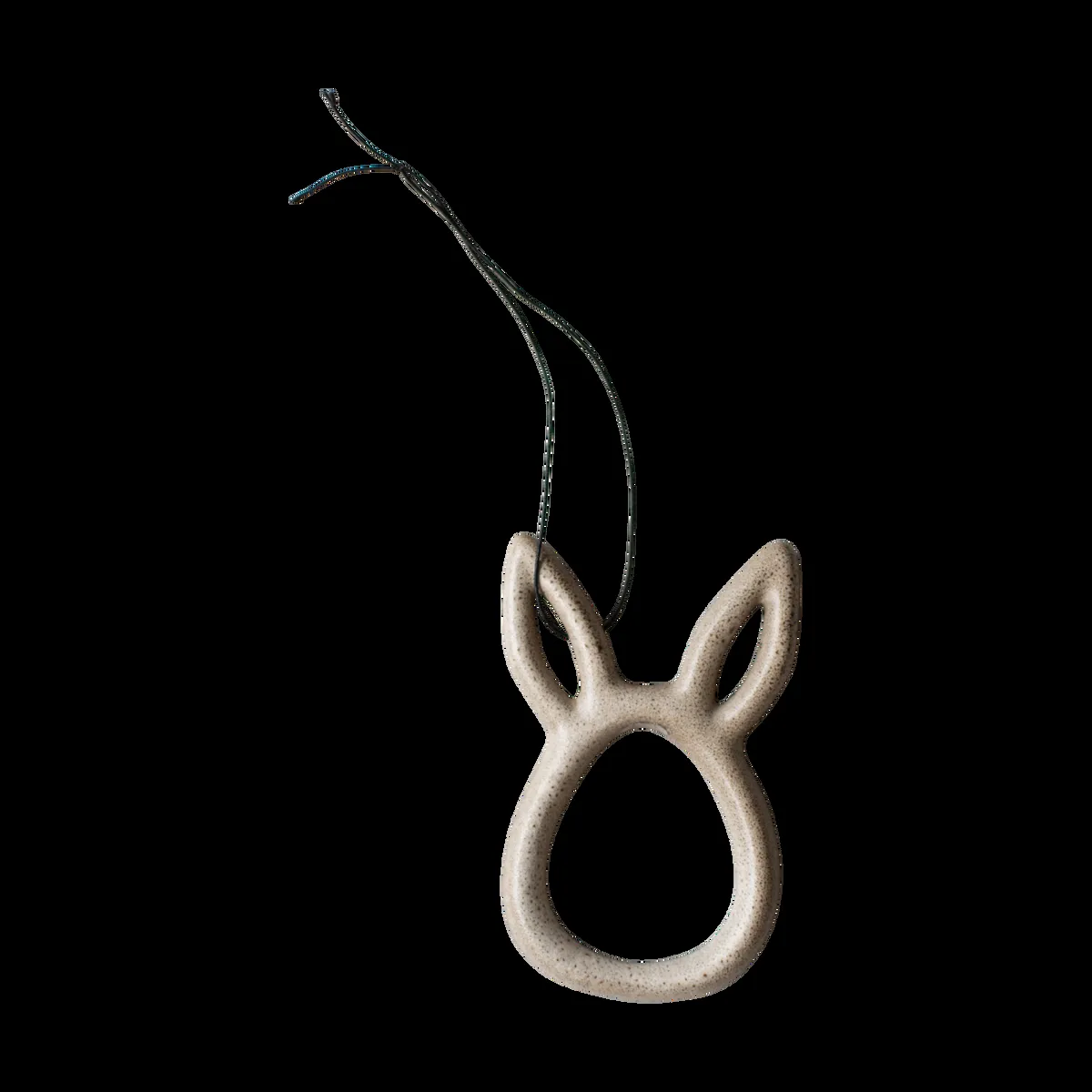 DBKD Sprinkle rabbit Easter ornament 8 cm Beige