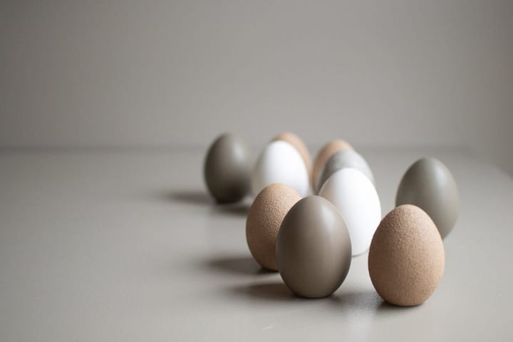 Standing Egg Easter decoration, Sand DBKD