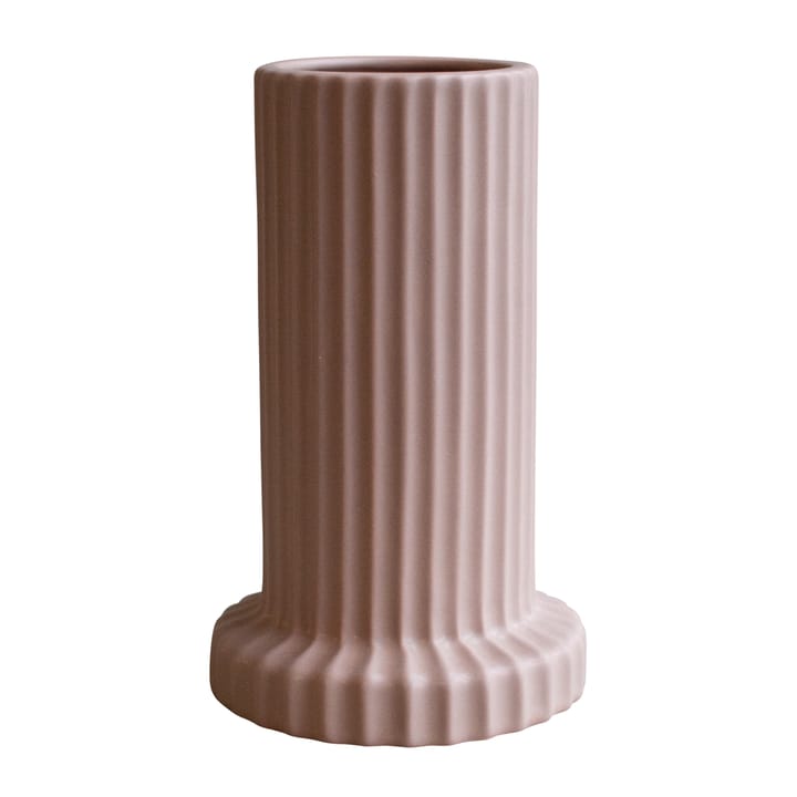 Stripe vase 18 cm - Apricot - DBKD