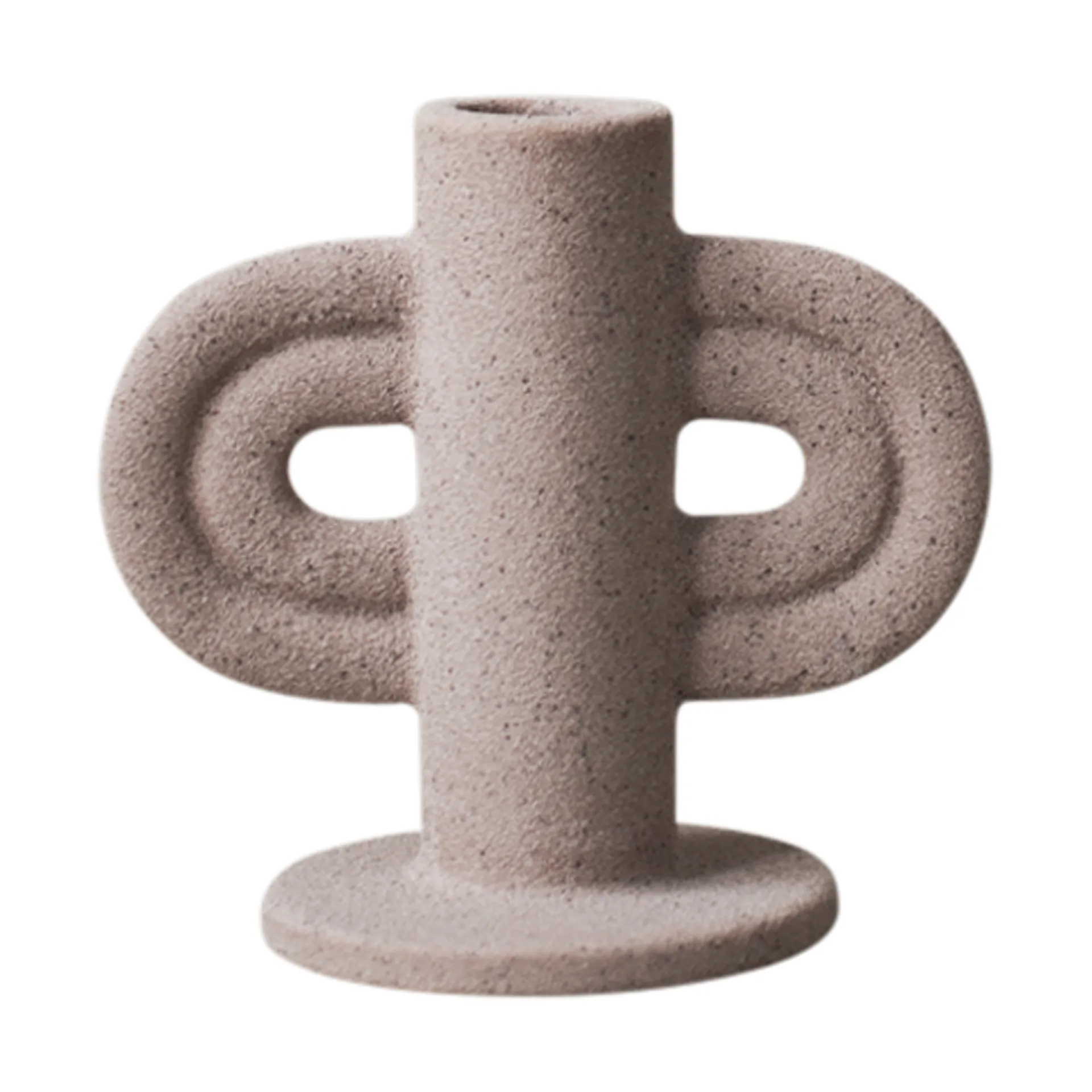 Swirl Similar candle holder, Nude DBKD