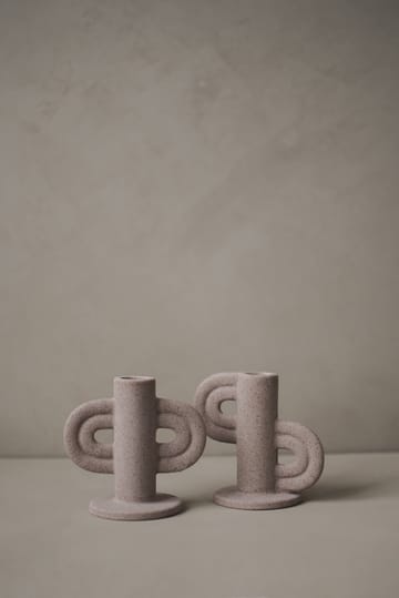 Swirl Similar candle holder - Nude - DBKD